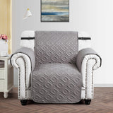 silver waterproof sofa cover