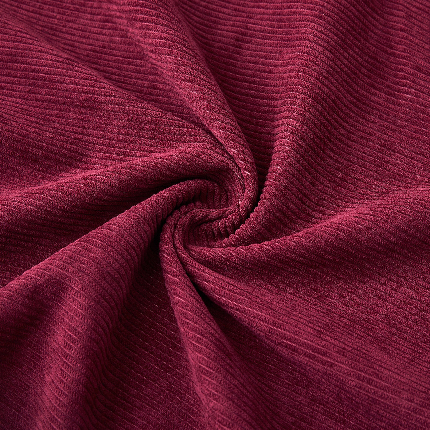 Velvet Corduroy Cushion Covers Red